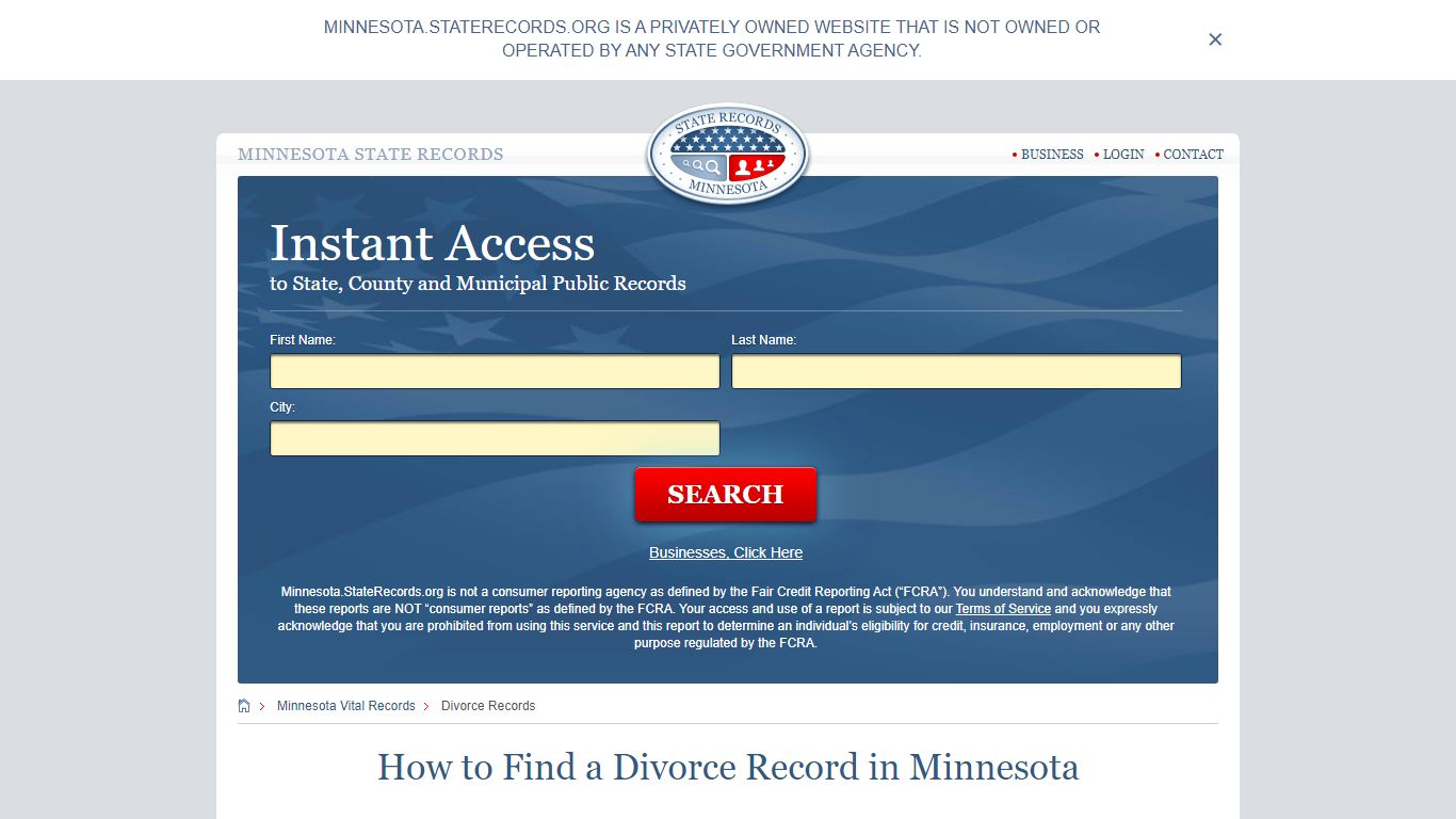 How to Find a Divorce Record in Minnesota
