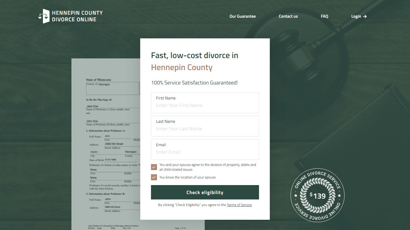 Hennepin County Divorce Online — File for Divorce in Minnesota Without ...